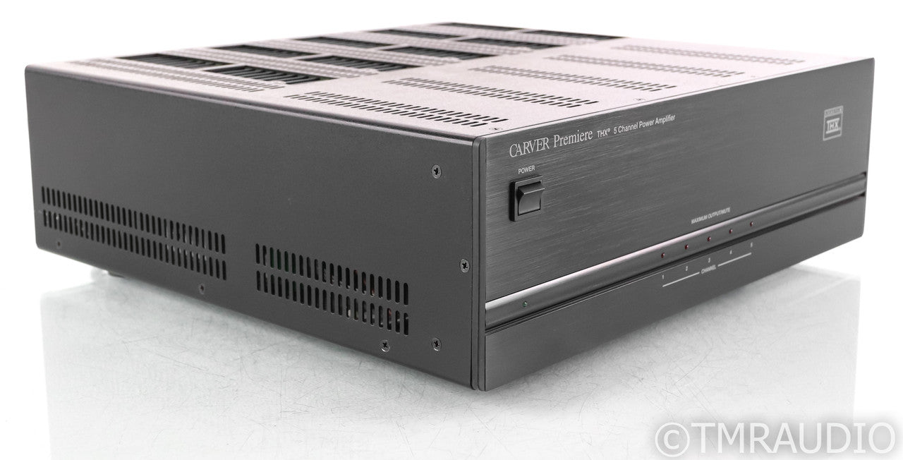 Carver Premiere AV-705x 5-Channel Power Amplifier; Black; AV705X