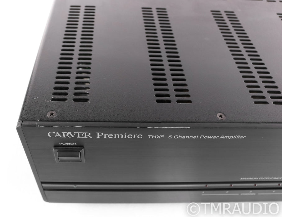 Carver Premiere AV-705x 5-Channel Power Amplifier; Black; AV705X