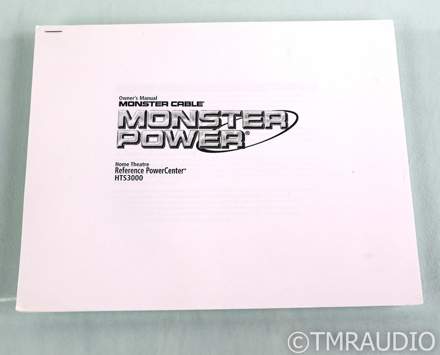 Monster Power HTS3000 AC Powerline Conditioner; HTS-3000