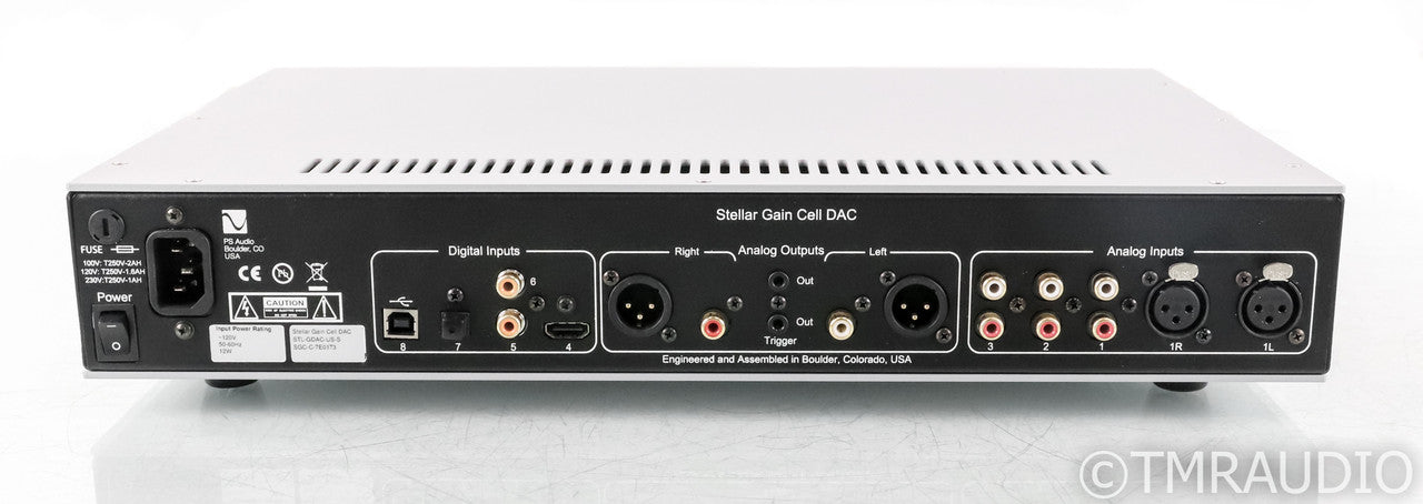 PS Audio Stellar Gain Cell DAC; D/A Converter; Silver (Used)