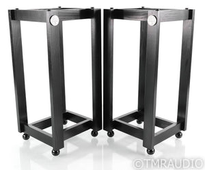 Resonant Wood Slimline Harbeth Monitor 30 Speaker Stands; (Open Box)
