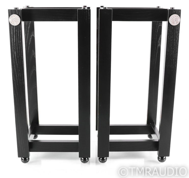 Resonant Wood Slimline Harbeth Monitor 30 Speaker Stands; (Open Box)