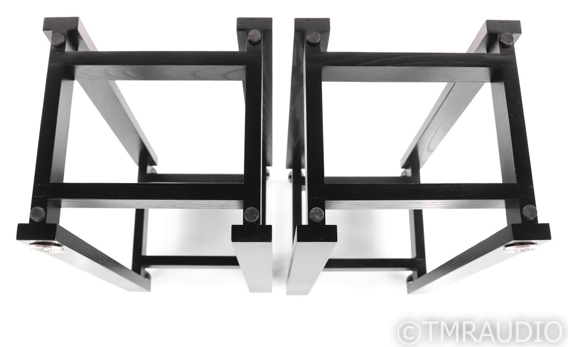 Resonant Wood Slimline Harbeth Monitor 30 Speaker Stands; (Open Box)