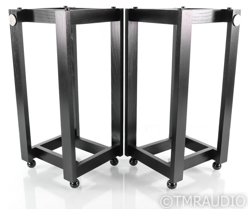 Resonant Wood Slimline Harbeth Monitor 30 Speaker Stands; (Open Box)