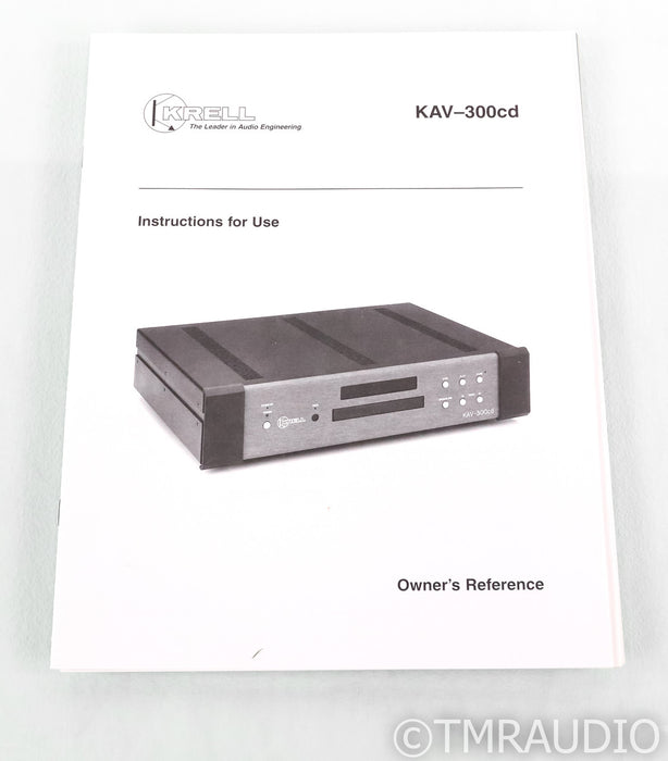 Krell KAV-250a Stereo Power Amplifier; KAV250a