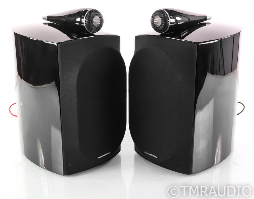 B&W 805 D3 Bookshelf Speakers; Gloss Black Pair