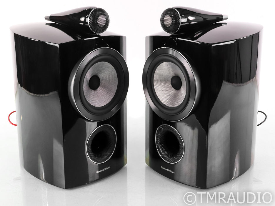 B&W 805 D3 Bookshelf Speakers; Gloss Black Pair