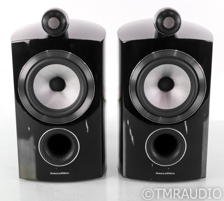 B&W 805 D3 Bookshelf Speakers; Gloss Black Pair