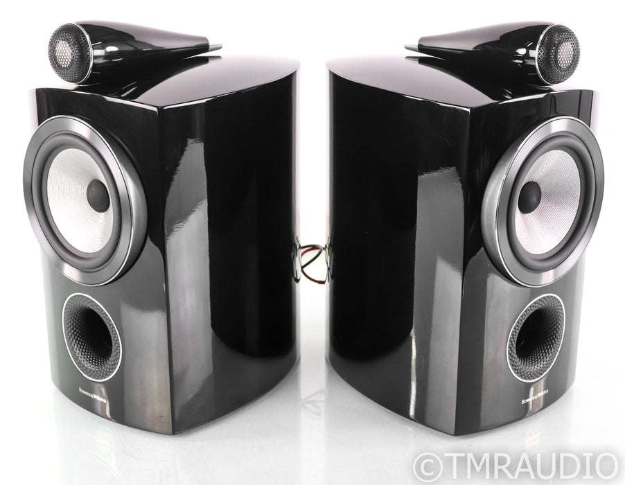 B&W 805 D3 Bookshelf Speakers; Gloss Black Pair