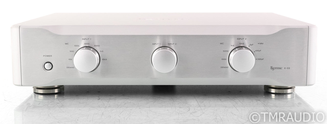 Esoteric E-03 MM / MC Phono Preamplifier; E03; Silver