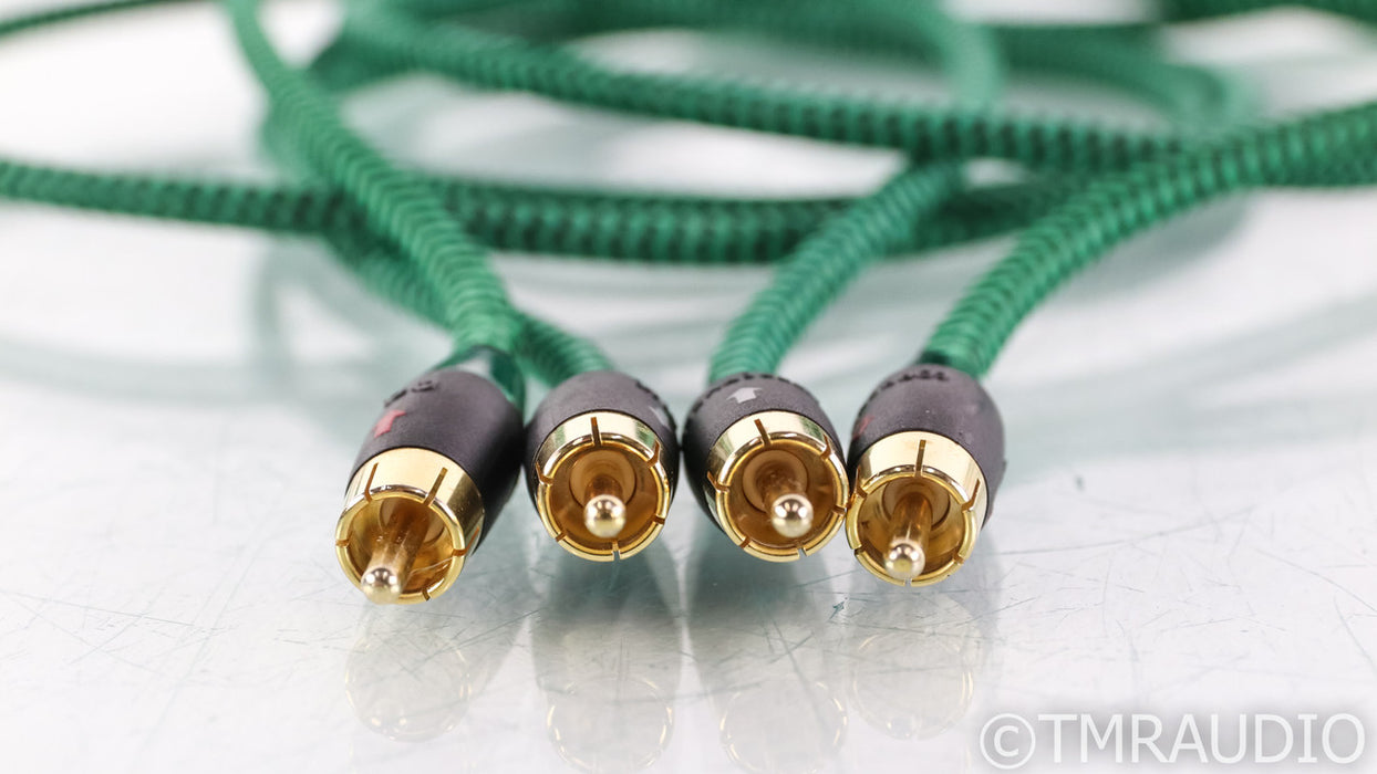 AudioQuest Copperhead RCA Cables; 2m Pair Interconnects