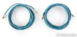 AudioQuest Turquoise x2 Hyperlitz RCA Cables; 5m Pair Interconnects
