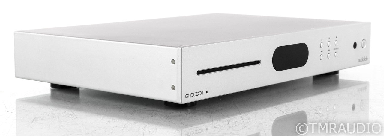 Audiolab 6000CDT CD Transport; Remote; Silver; 6000-CDT