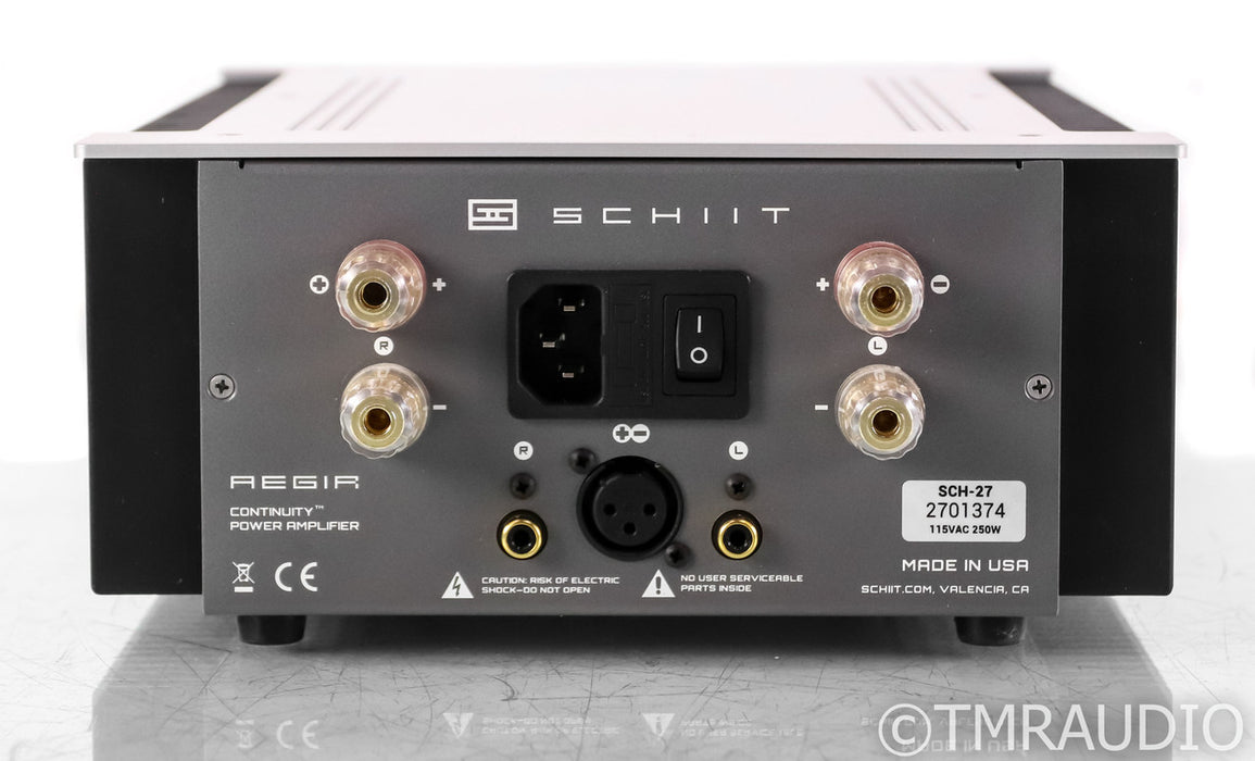 Schiit Aegir Stereo Power Amplifier; Silver