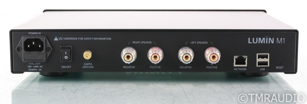 Lumin M1 Streaming Digital Power Amplifier; Black; M-1
