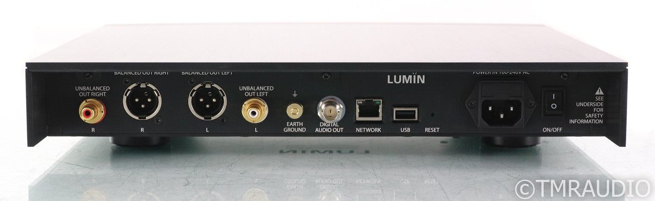Lumin T2 Network Streamer; Black; T-2; Spotify Connect; Airplay; Roon Ready