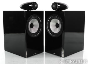B&W 705 S2 Bookshelf Speakers; Gloss Black Pair