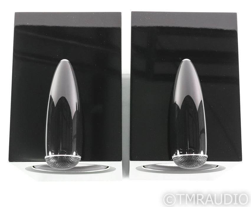 B&W 705 S2 Bookshelf Speakers; Gloss Black Pair