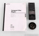 Sony CDP-XA7ES CD Player; Remote; Black; CDPXA7ES