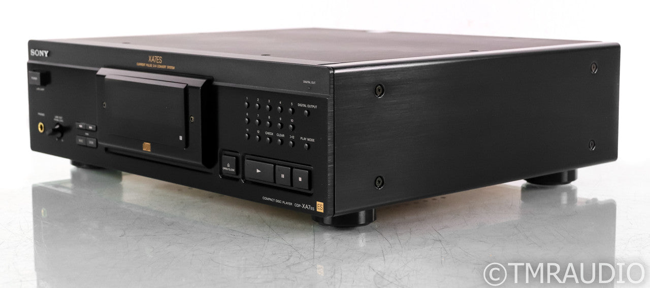 Sony CDP-XA7ES CD Player; Remote; Black; CDPXA7ES