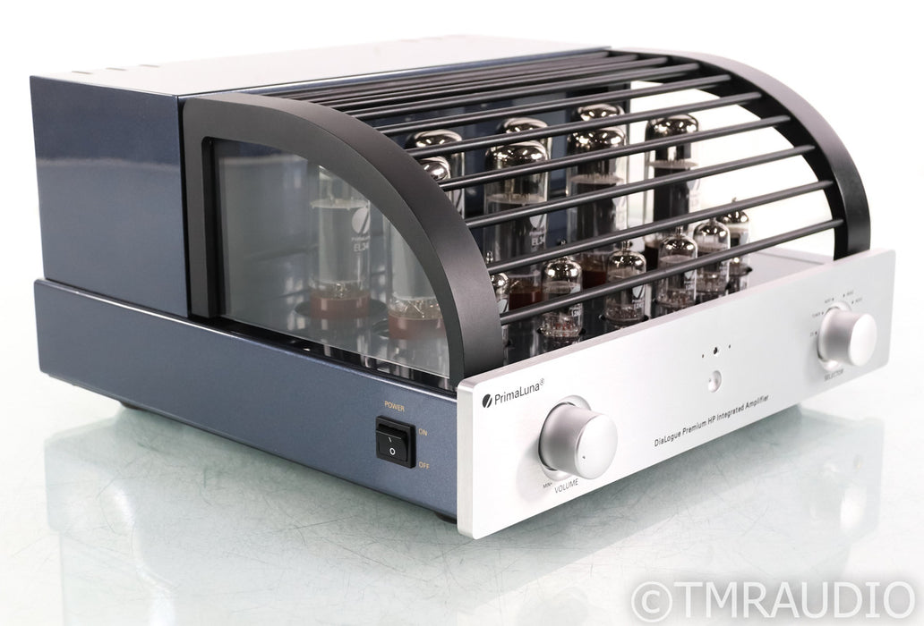 PrimaLuna DiaLogue Premium HP Stereo Tube Integrated; Remote; MM Phono; Silver