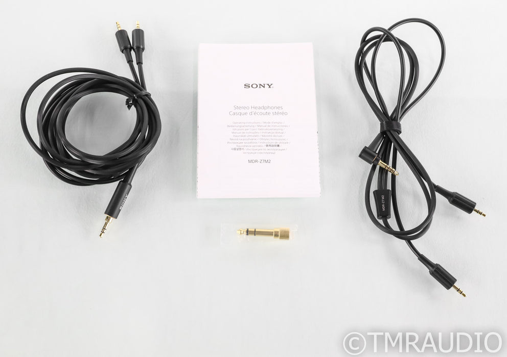 Sony MDR-Z7M2 Closed Back Headphones; MDRZ7M2