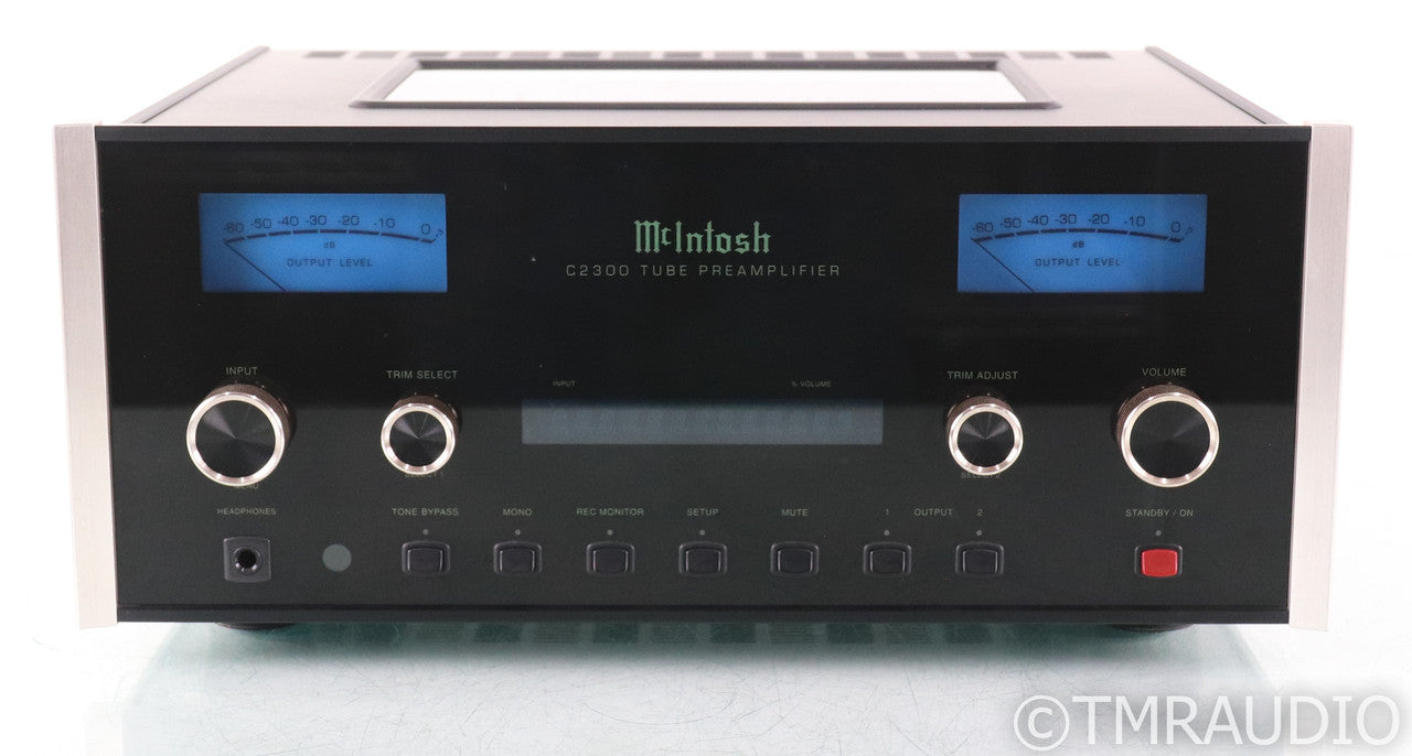 McIntosh C2300 Stereo Tube Preamplifier; Remote; MM / MC Phono; C-2300