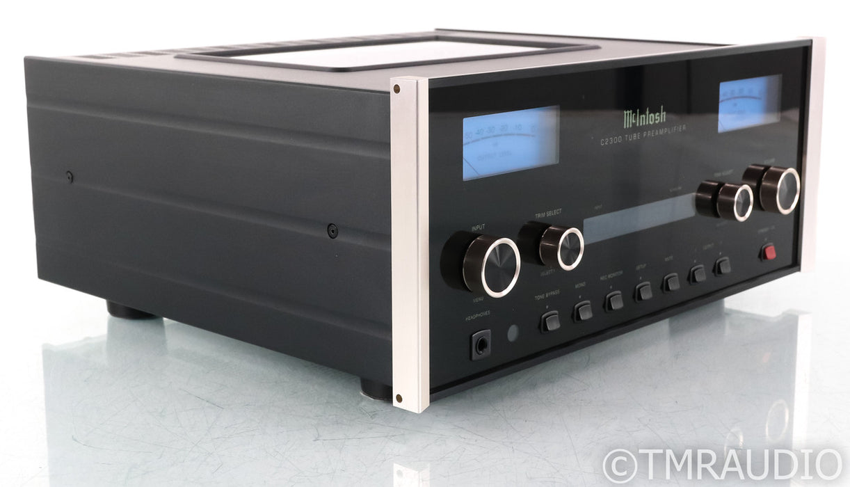 McIntosh C2300 Stereo Tube Preamplifier; Remote; MM / MC Phono; C-2300