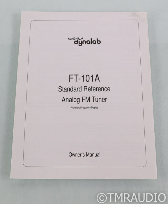 Magnum Dynalab FT 101A Analog FM Tuner; FT101A