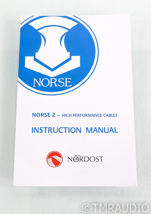 Nordost Tyr 2 Power Cable; 1m AC Cord (Open Box)