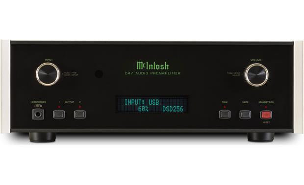 McIntosh C47 Stereo Preamplifier / DAC; Remote; MM / MC Phono; C-47