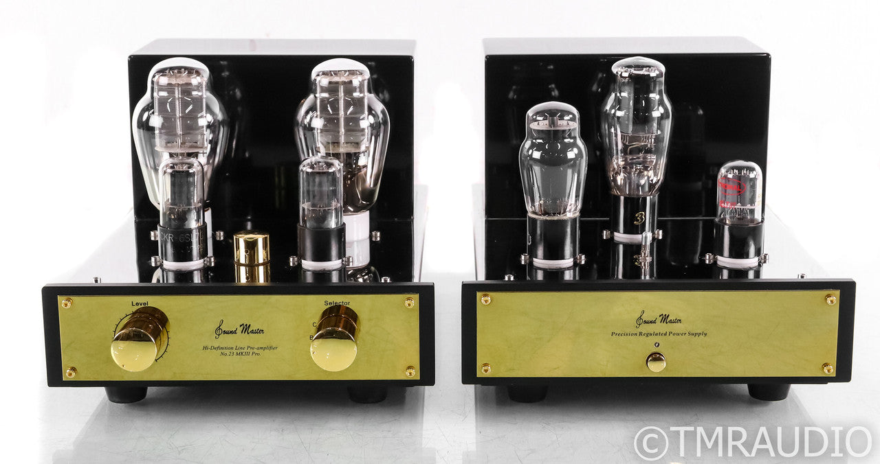 Sound Master No.23 Mk III Pro Stereo Tube Preamplifier; No. 23; TrueHarmonix