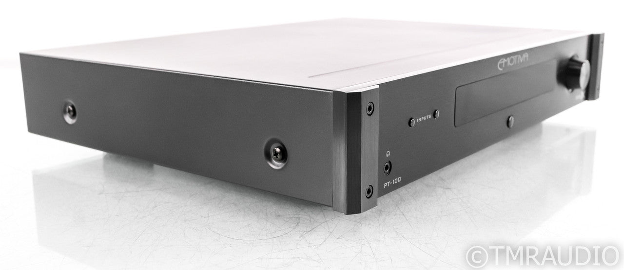 Emotiva BasX PT-100 Stereo Preamplifier; PT100; MM/MC Phono; Remote