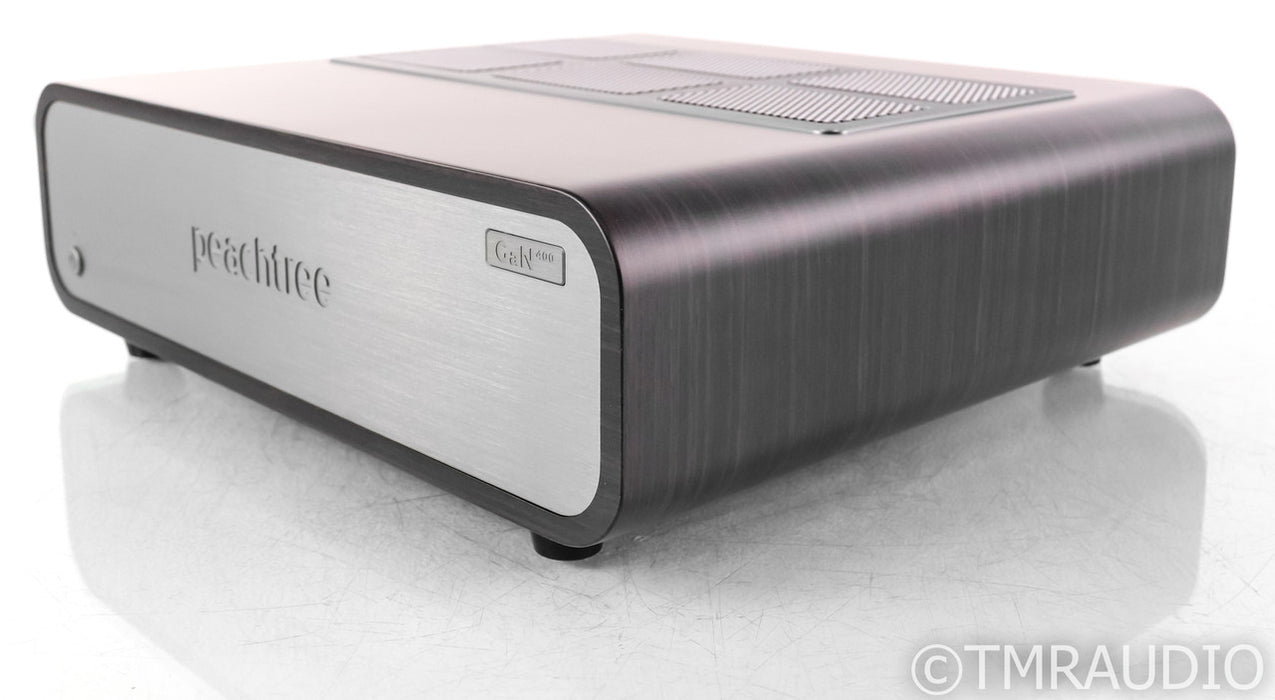 Peachtree GaN400 Stereo Power Amplifier; Ash; Gan-400; Gallium; Nitride