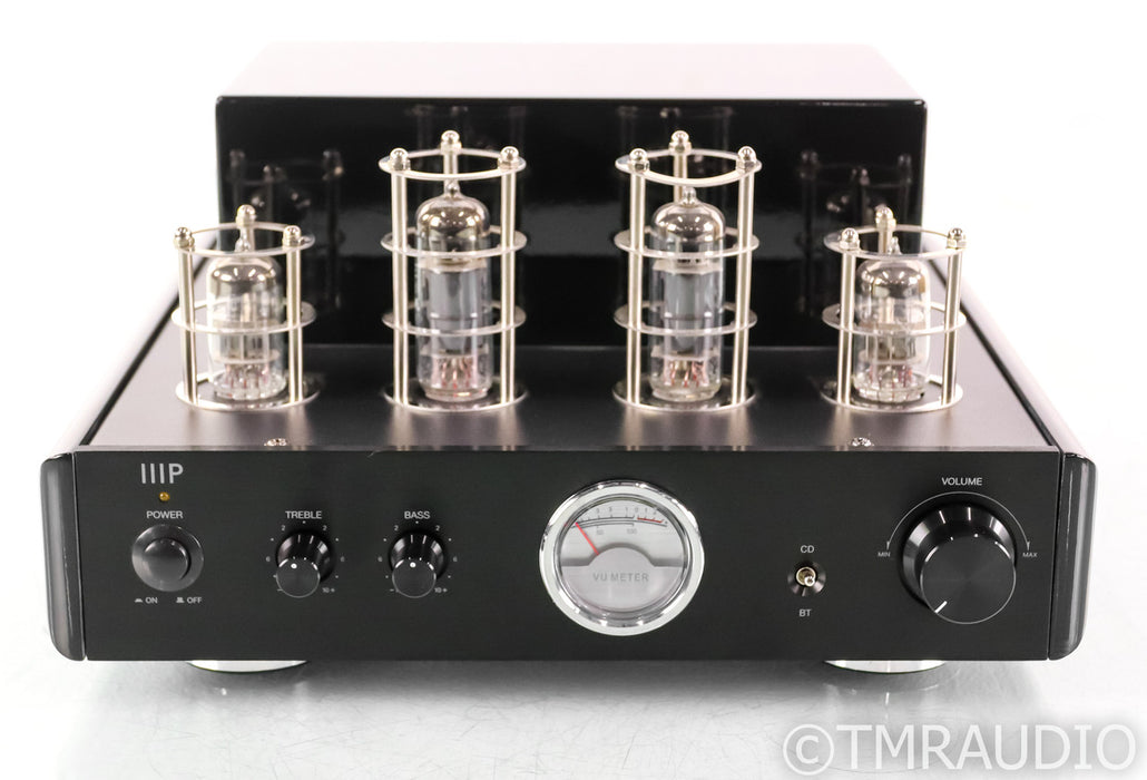 Monoprice 50-Watt Stereo Tube Hybrid Integrated Amplifier; Bluetooth