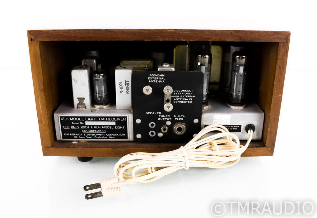 KLH Model Eight (8) Vintage Tube FM Tuner w/ Speaker