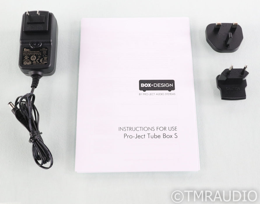 Pro-Ject Tube Box S MM / MC Phono Preamplifier