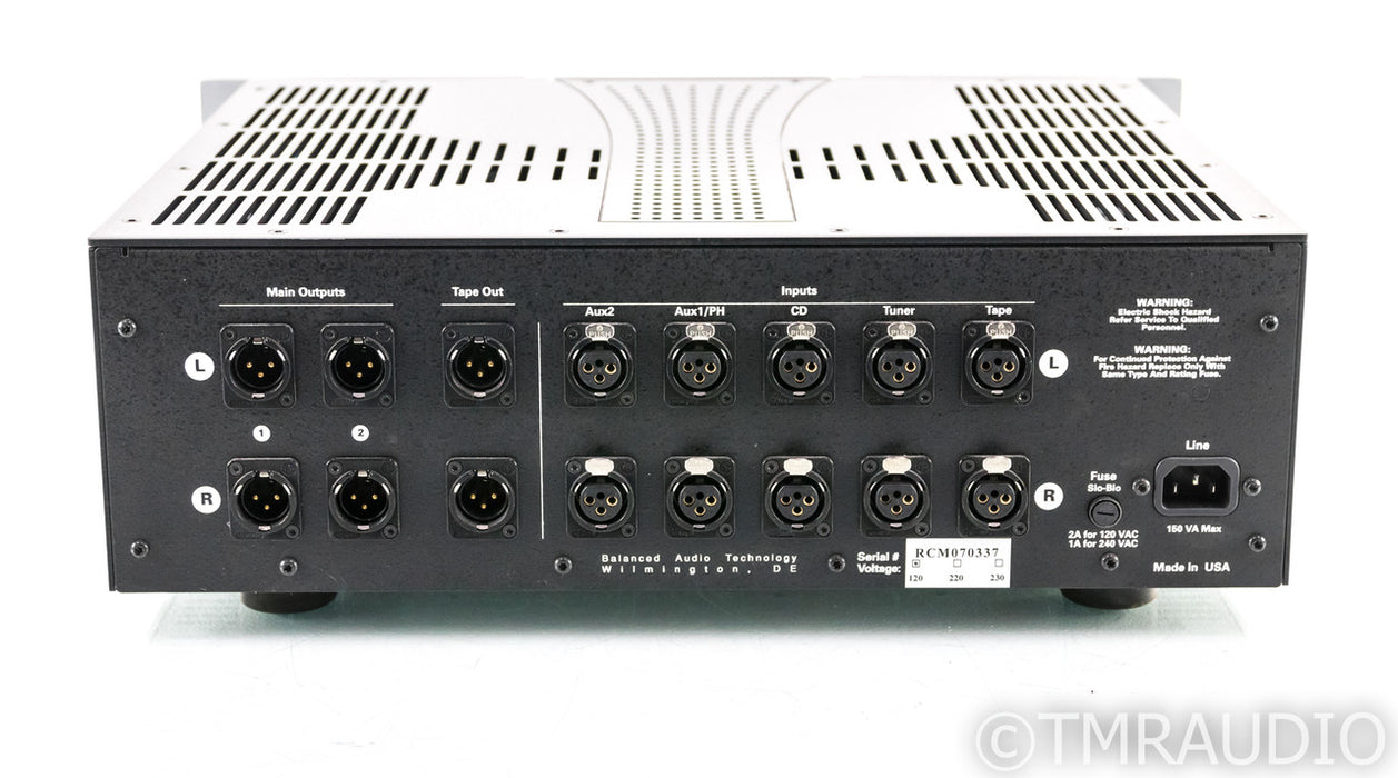 BAT VK-53SE Stereo Tube Preamplifier; Balanced Audio Technology; VK53SE