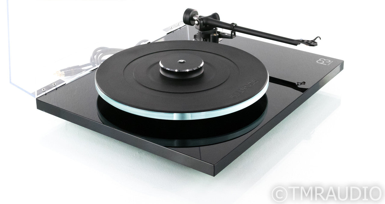 Rega Planar 3 Turntable; 9.5" Tonearm; P3; Upgraded (No Cartridge)