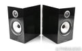 B&W 706 S2 Bookshelf Speakers; Gloss Black Pair; 706S2