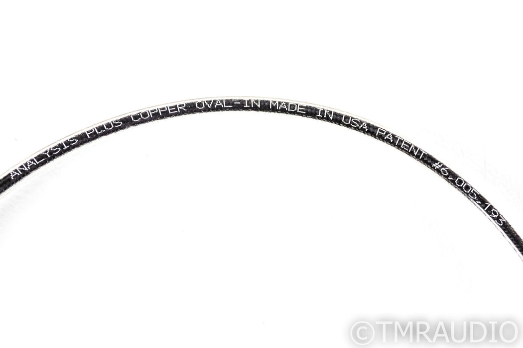 Analysis Plus Copper Oval-IN XLR Cable; Single .5m Balanced Interconnect