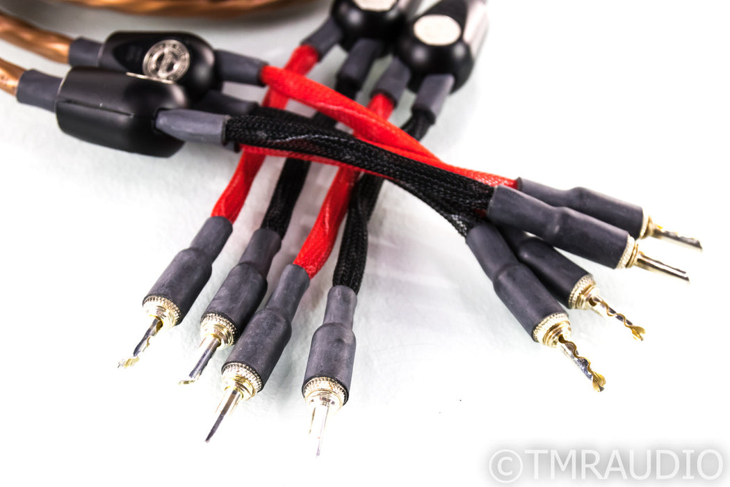Wireworld Mini Eclipse 7 Speaker Cables; 5m Pair w/ Uni-Term Connectors