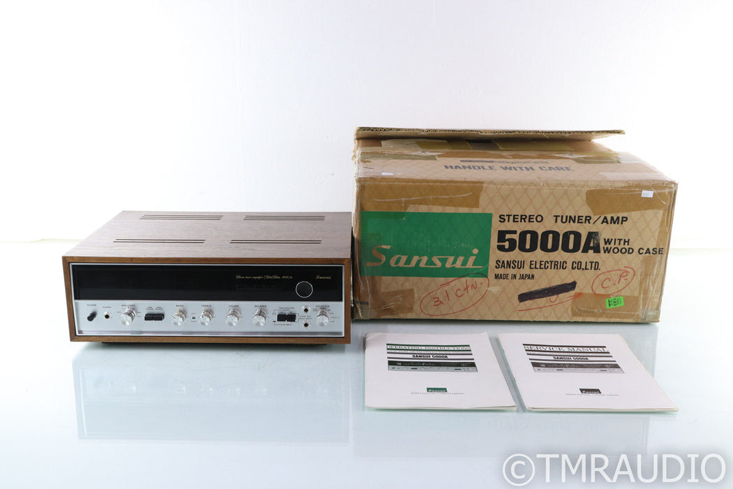 Sansui 5000A Vintage Stereo Receiver; Excellent Condition; Complete