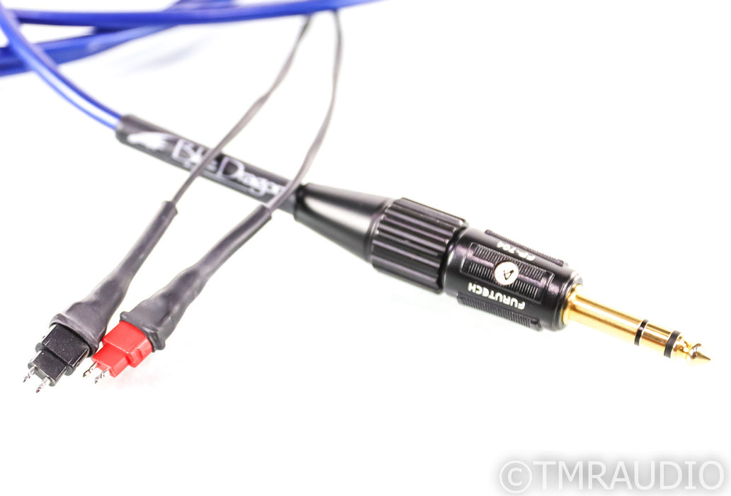 Moon Audio Blue Dragon V3 2-pin Sennheiser Headphone Cable; 10ft
