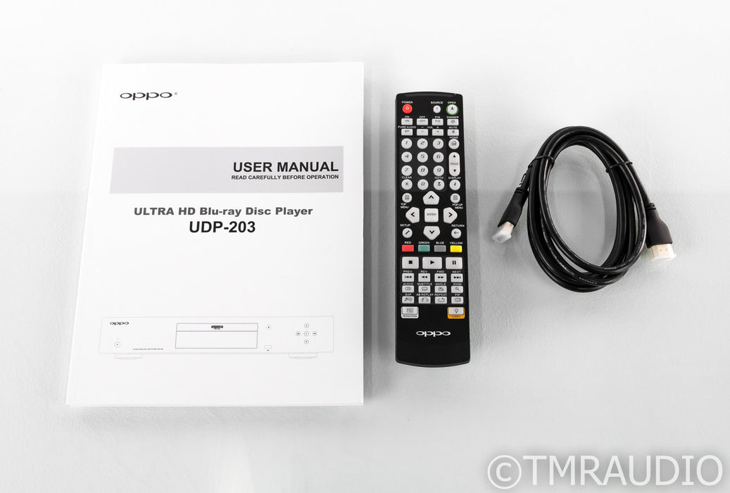 Oppo UDP-203 Universal 4K UHD Blu-Ray Player; UDP203; Remote