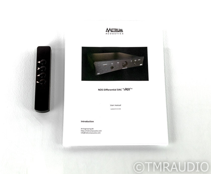 Metrum Acoustics Jade NOS DAC; D/A Converter; Silver