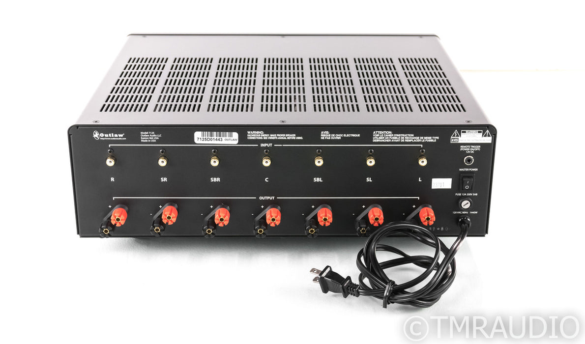 Outlaw Model 7125 7 Channel Power Amplifier