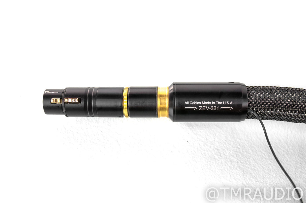 Tara Labs The Zero Evolution XLR Cables; 1.5m Pair Balanced Interconnects w/ HFX (1/5)