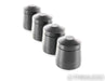 Stillpoints Ultra SS Isolation Feet; Black Stainless Steel; Set of 4