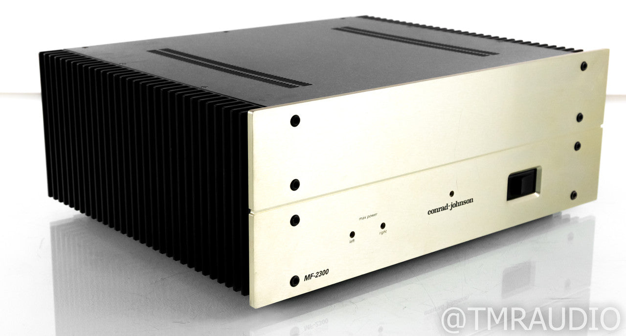 Conrad Johnson MF-2300 Stereo Power Amplifier; MF2300